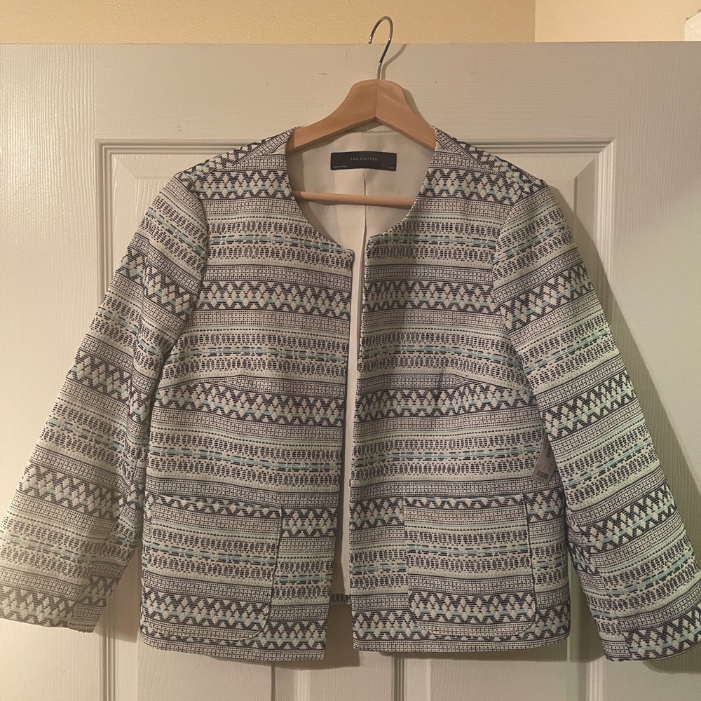 The Limited—-Cropped Jacket